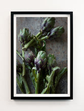 Load image into Gallery viewer, Artichokes on Wood
