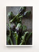 Load image into Gallery viewer, Artichokes on Wood
