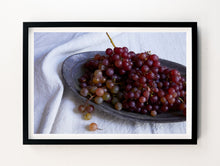 Load image into Gallery viewer, Champagne Grapes on Pewter Platter #3
