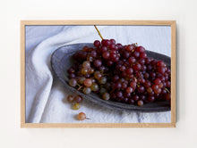 Load image into Gallery viewer, Champagne Grapes on Pewter Platter #3

