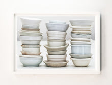 Load image into Gallery viewer, White Bowls Stacked #2
